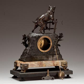 BORDSPENDYL, troligen Rysslan, 1800/1900-tal.