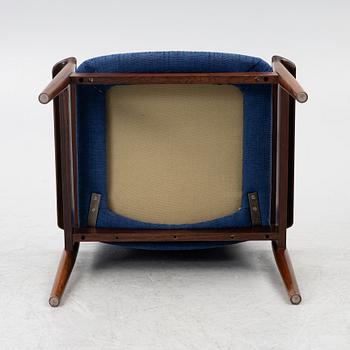 Finn Juhl, Armchairs, 6 pcs, "Diplomat", France & Son, Denmark, 1960s.