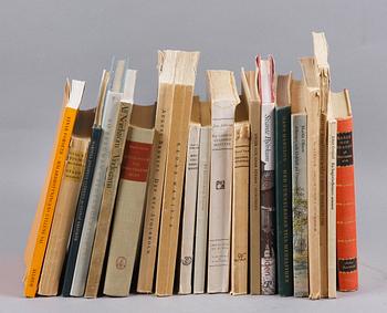 BÖCKER, 35 st, "Stockholmiana", 1900-tal. Bla "Djurgården förr och nu", Stockholm 1925.