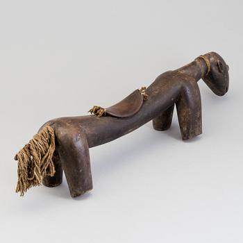 A WOODEN STOOL PILLOW HEAD REST, central-africa, early 20th century.