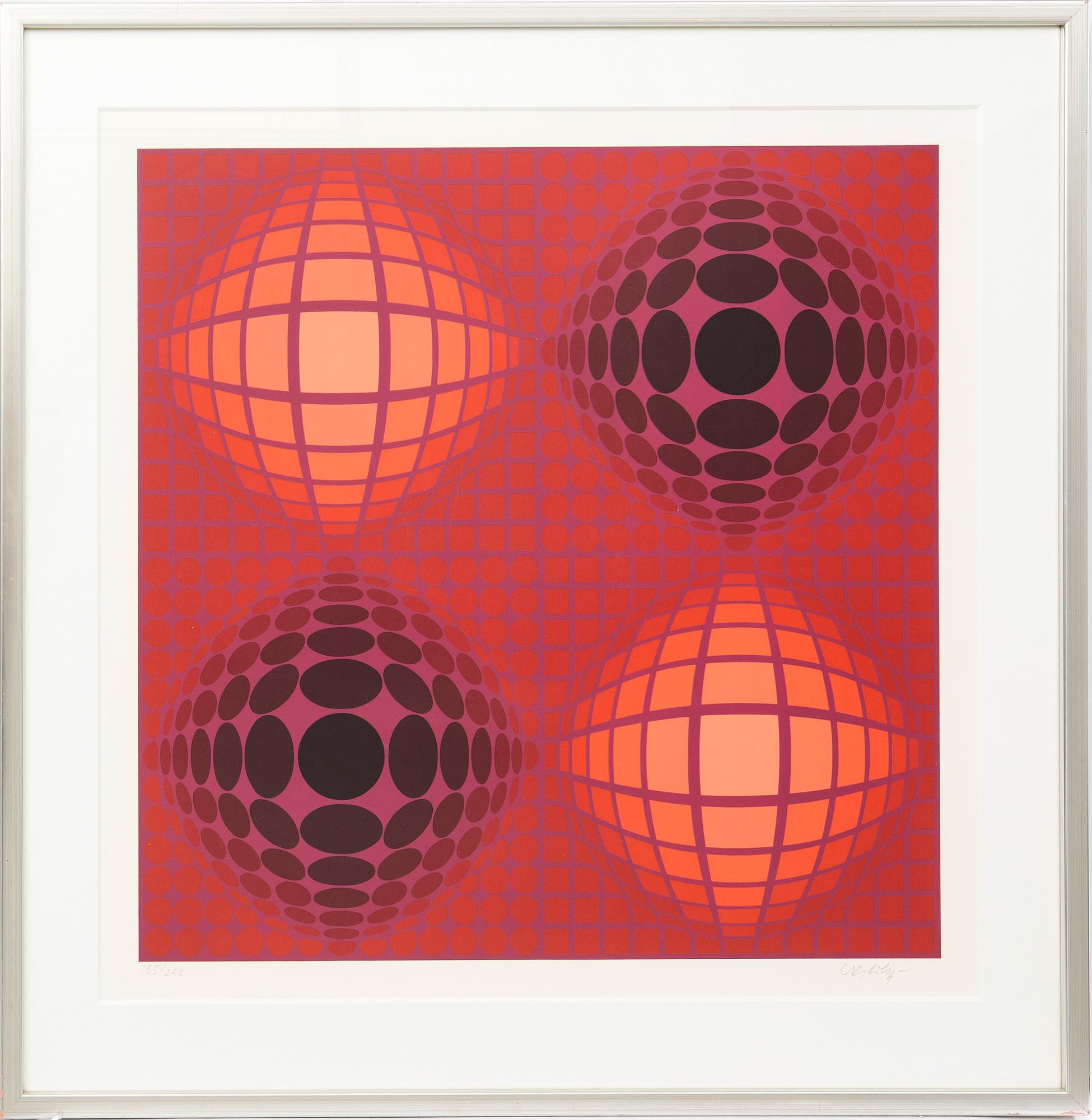 Victor Vasarely, Geometric composition.