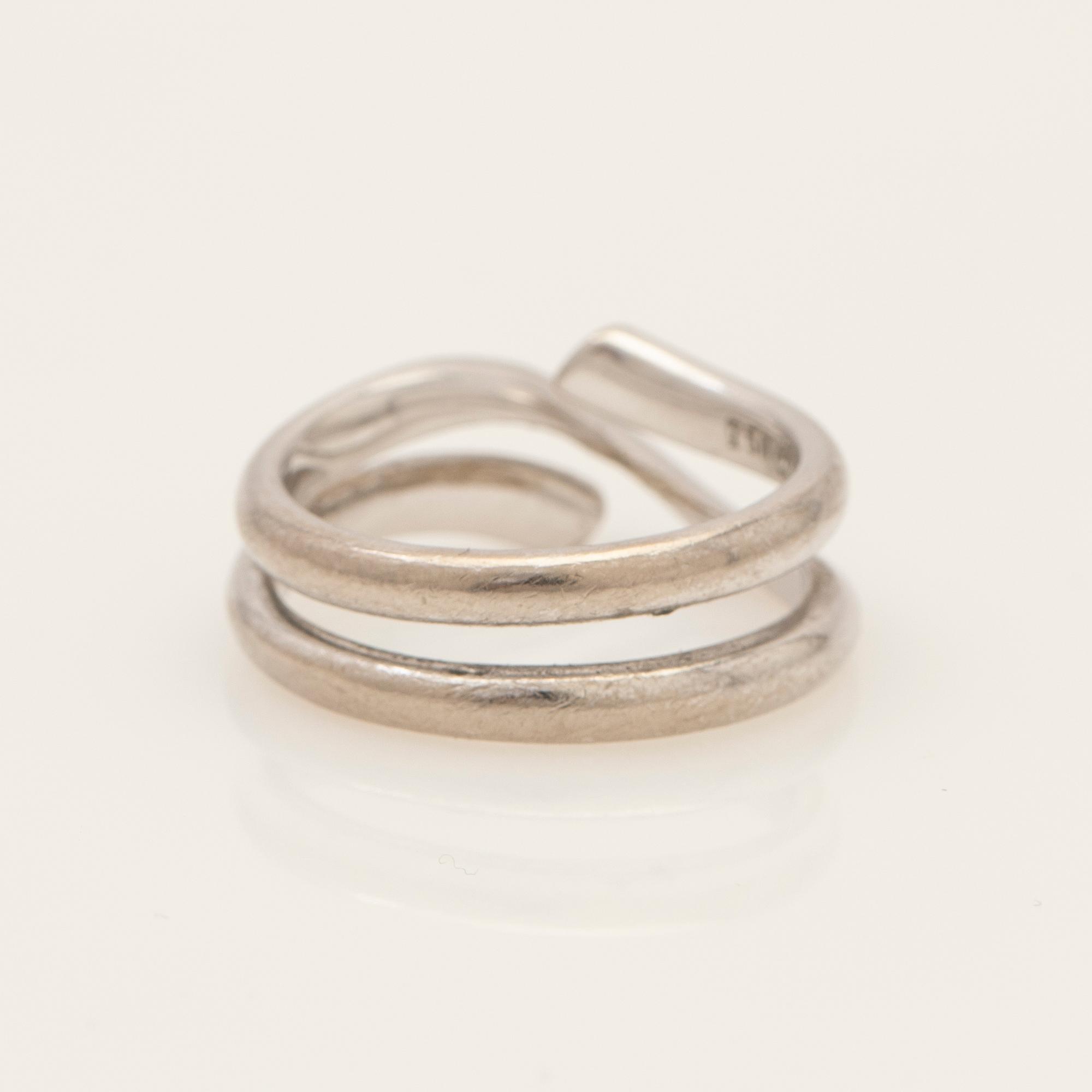 Regitze Overgaard, ring, "Magic", 18K vitguld, för Georg Jensen, Danmark.