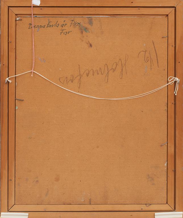 GUNNAR JONN, olja på pannå, signerad och daterad -54.