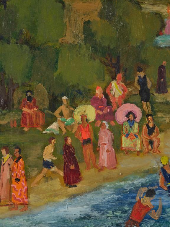 Carl Josef Alexandersson, "Badstranden".