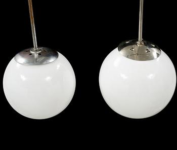 Two mid 20th century ceiling lamps.