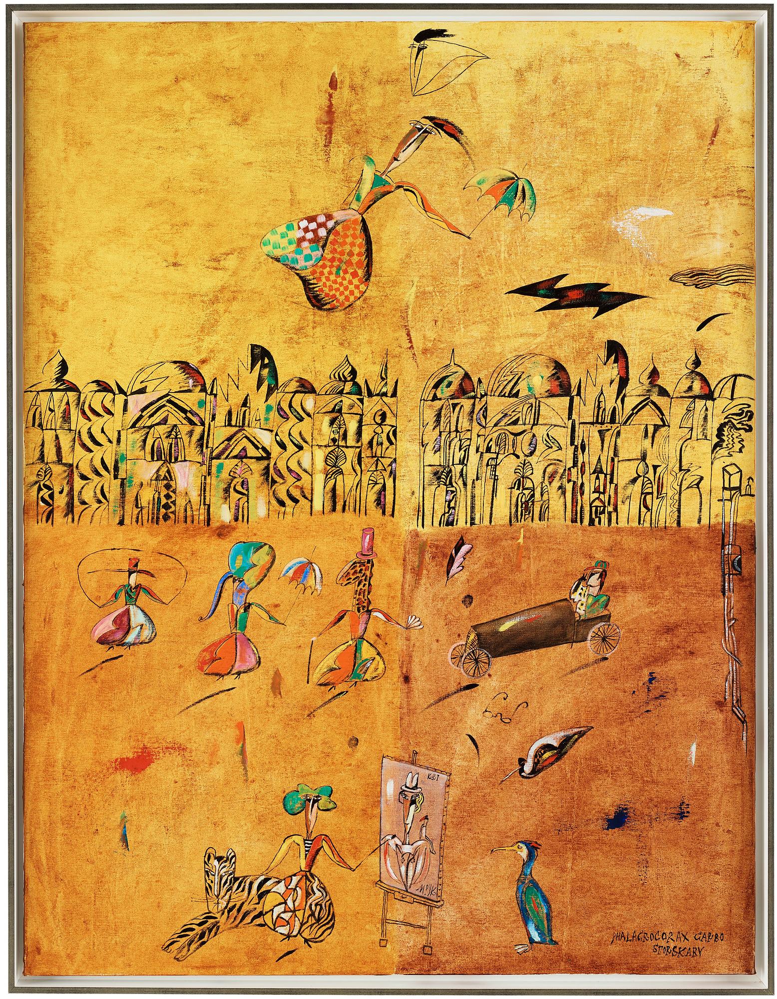 Madeleine Pyk, "Phalacrocorax carbo - Storskarv".