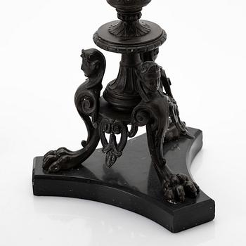 Candelabra, a pair, Empire style, early 20th century.