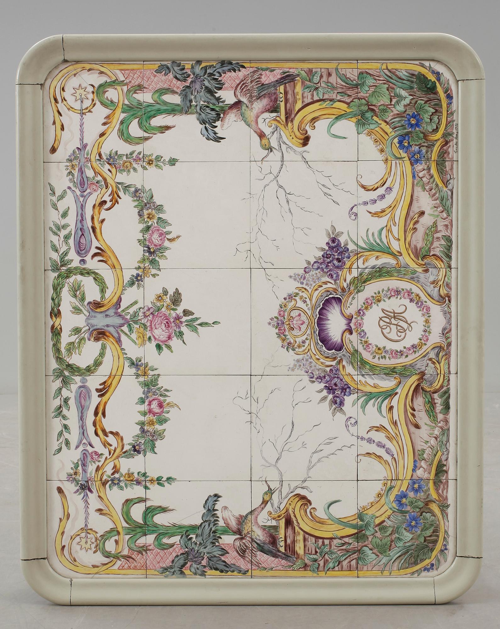 THÈBORD, rokokostil, 1900-talet första hälft.