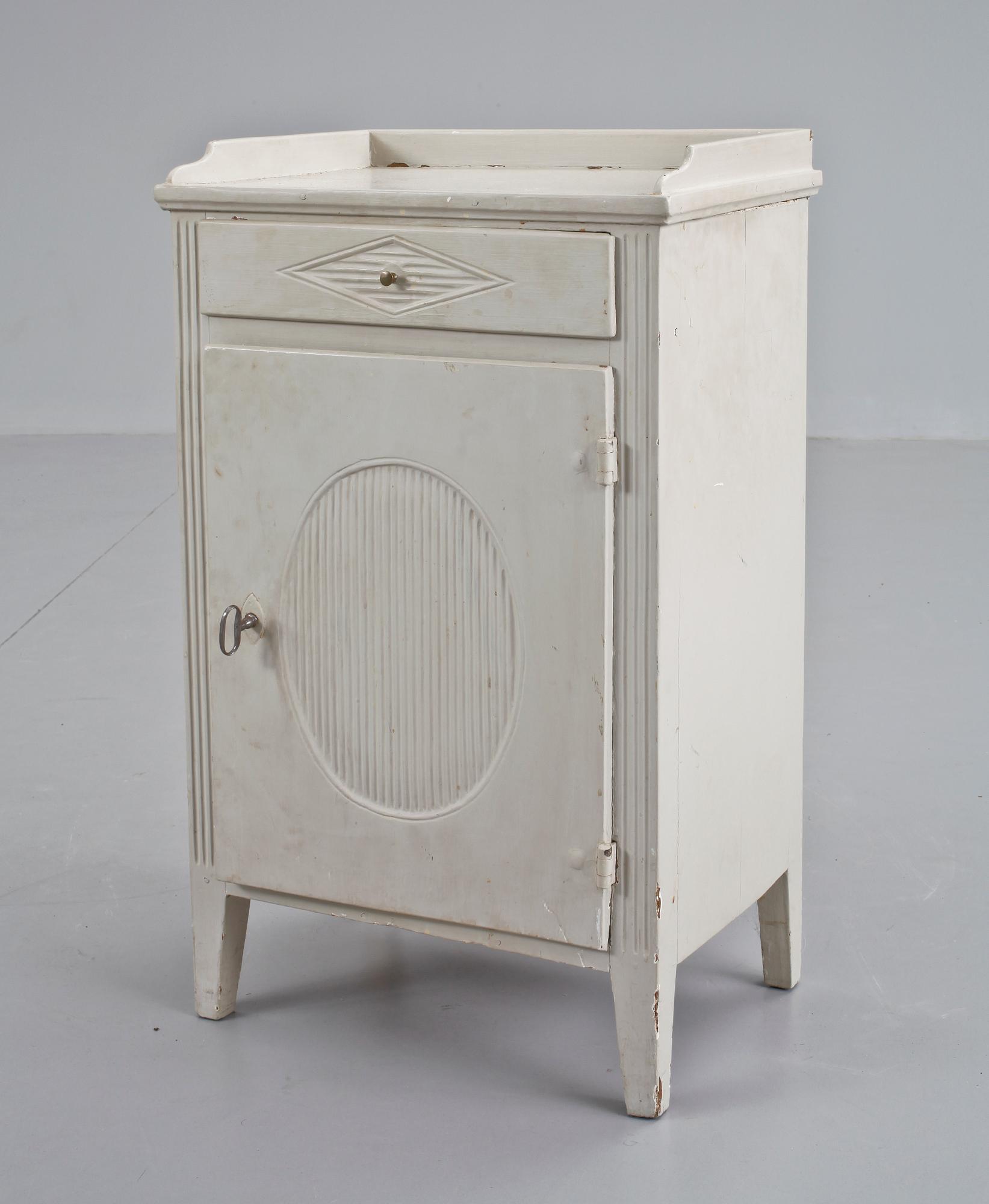 POTTSKÅP, gustaviansk provinsarbete, 1800-tal.