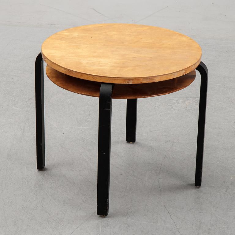 A birch model 70 coffee table, O.y Huonekalu-ja Rakennustyötehdas A.B for Artek, Finland.