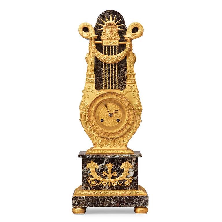 A French 19th century mantel clock.