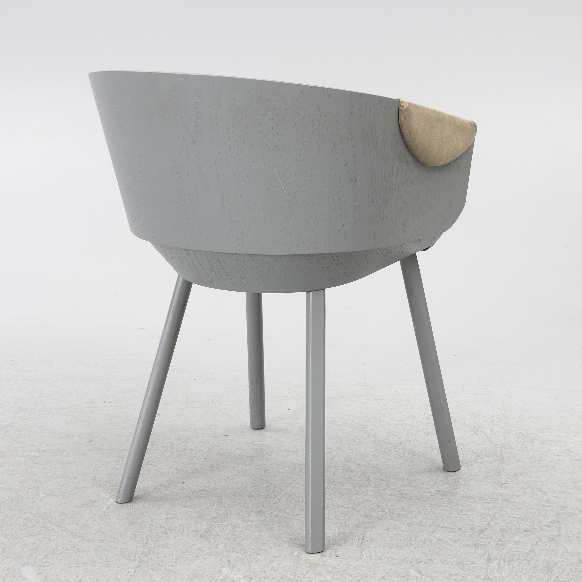 Stefan Diez, armchairs, 4 pcs, "Houdini", E15.