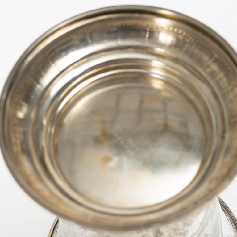 C.G. Hallberg, Bägare, silver, Stockholm 1938.