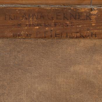 PER FJELLSTRÖM, osignerad, olja på uppfodrad duk 59 x 46,5 cm.