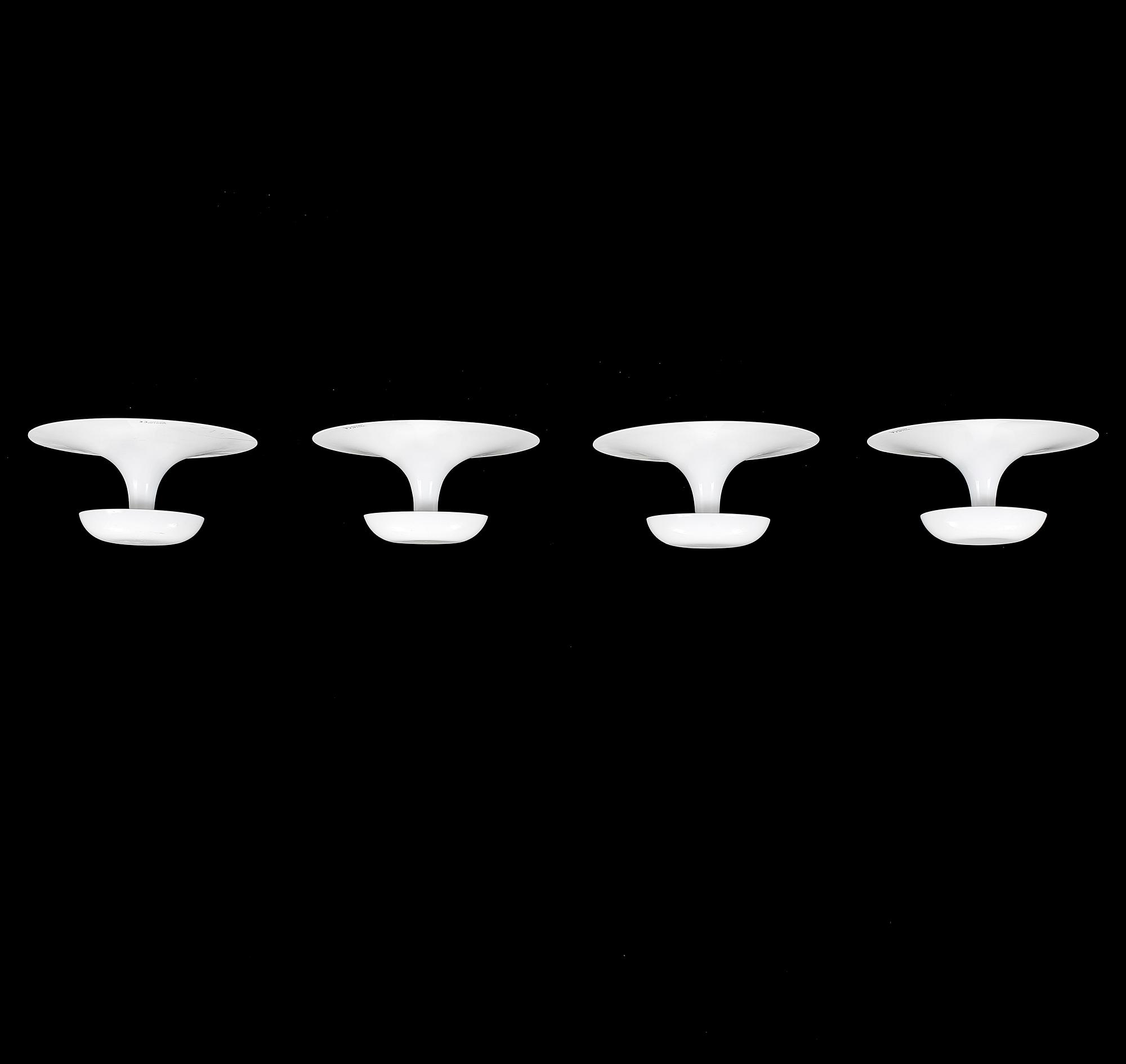 VÄGG/TAKLAMPOR, 4 st, Vibia, Spanien, 2000-tal.