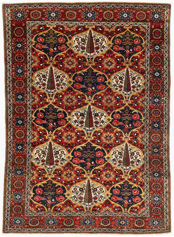 Matta, semiantik Bakthiari, ca 200 x 147 cm.