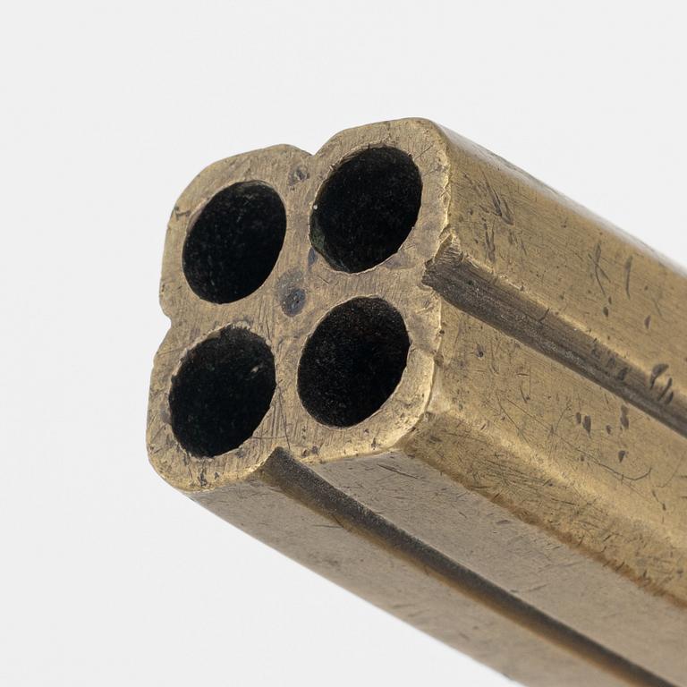 Percussion revolver, marked AIS (Anders Johannesson in Romenäs 1840-1914).