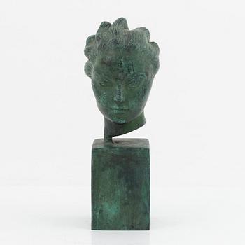 Carl Milles, efter, skulptur, patinerad brons, Märkt Millesgården.