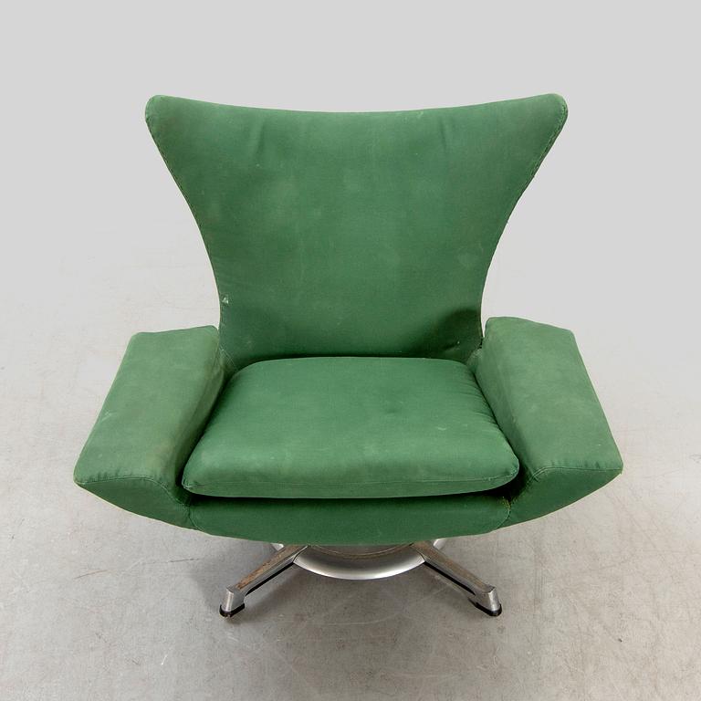 An 1960:s easy chair probably by Hans Erik Johansson, Westberg Furniture, Tranås Sweden.