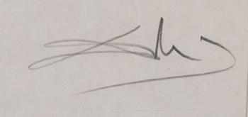 Salvador Dalí, "Homme baisant la Chaussure", from "Venus in Furs".