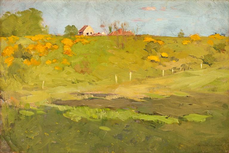 Georg Pauli, French landscape.