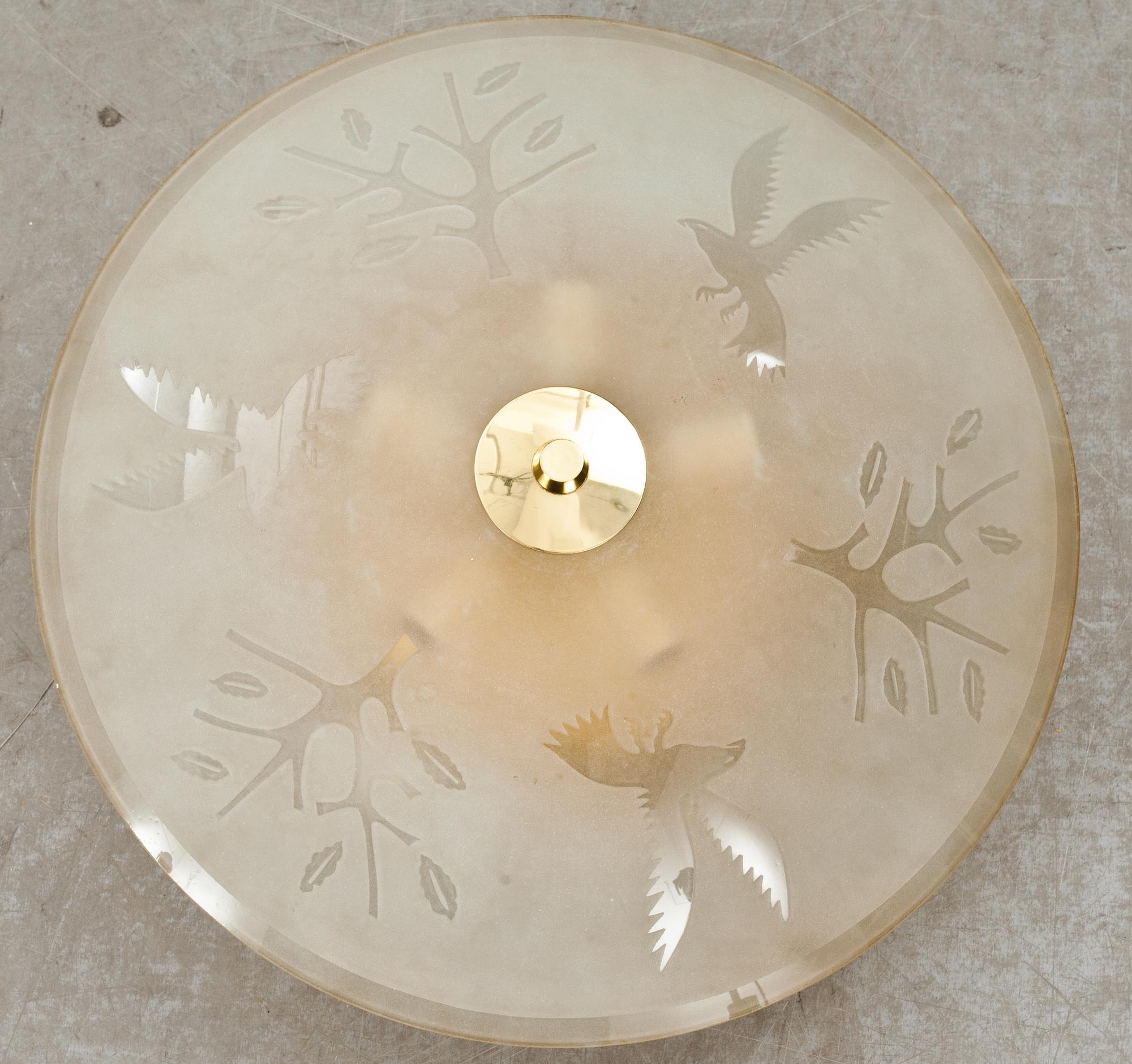 TAKPLAFOND, 1900-talets mitt.