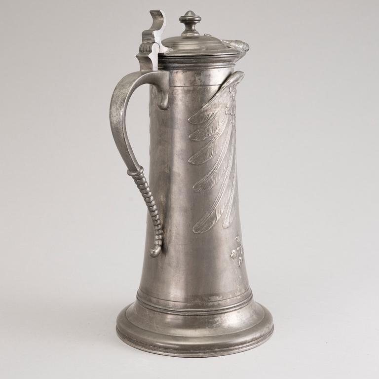 VINKANNA/ TILLBRINGARE, tenn, Kayserzinn, Jugend, 1900-talets första kvartal.