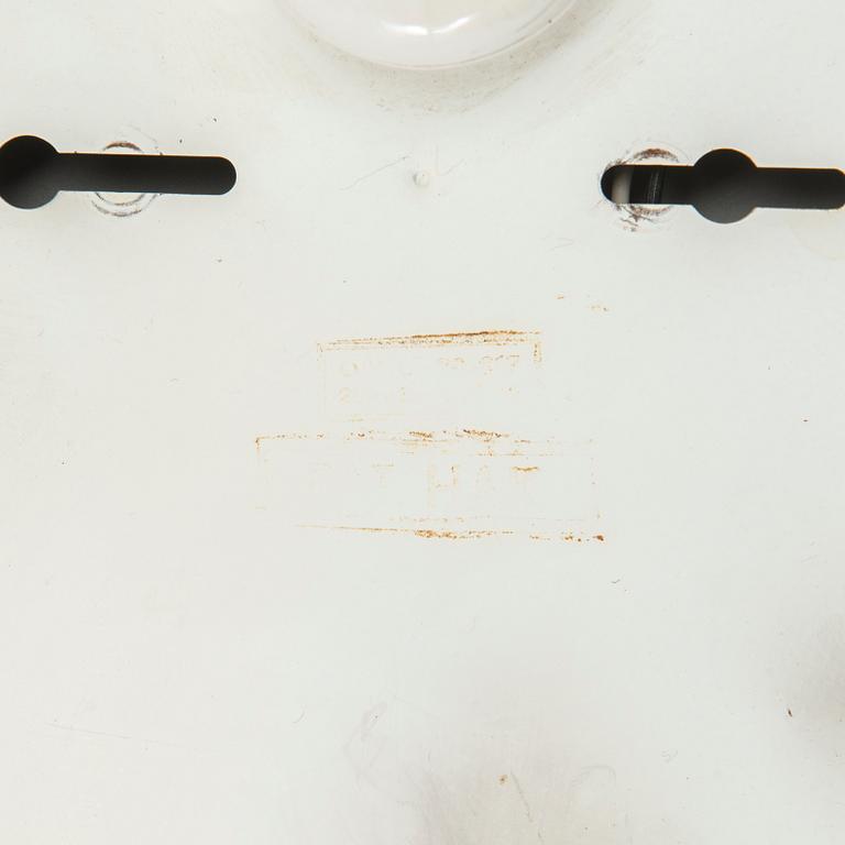 Lisa Johansson-Pape, A set of two mid-20th century ceiling lights, model 1116, Orno, Finland.