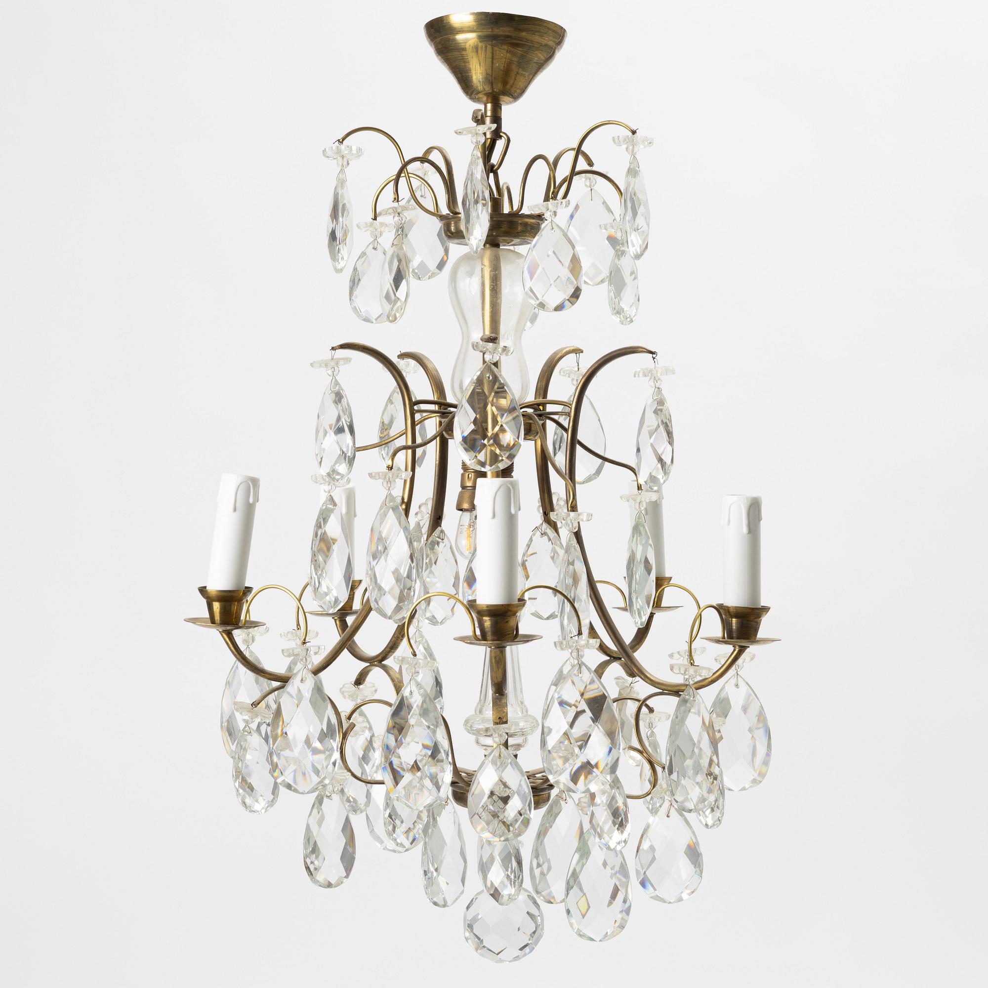 Takkrona, barockstil, 1900-talets första hälft.