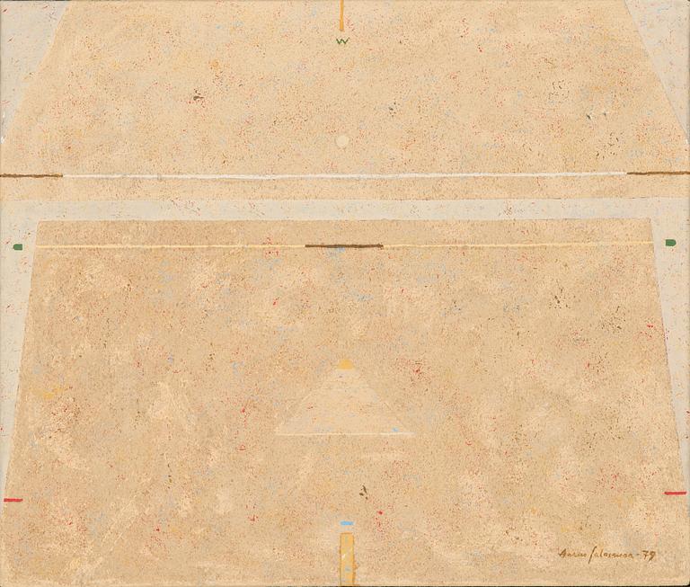 Aarno Salosmaa, oil on canvas, signed and dated -79.