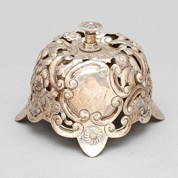 RINGKLOCKA, silver, Samuel Walton Smith, Birmingham, 1933.