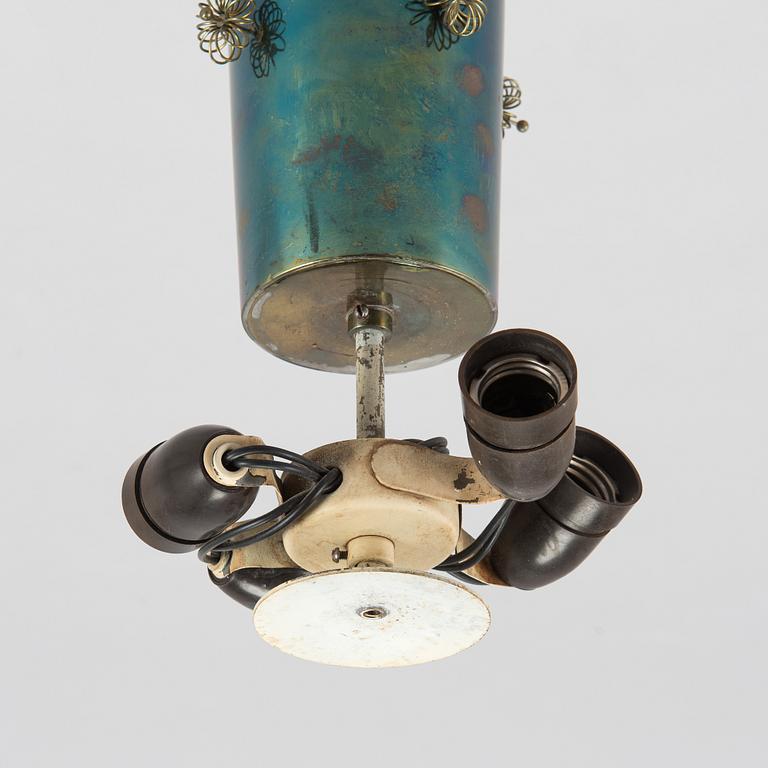Paavo Tynell, a mid-20th century '9040' ceiling light for Taito.