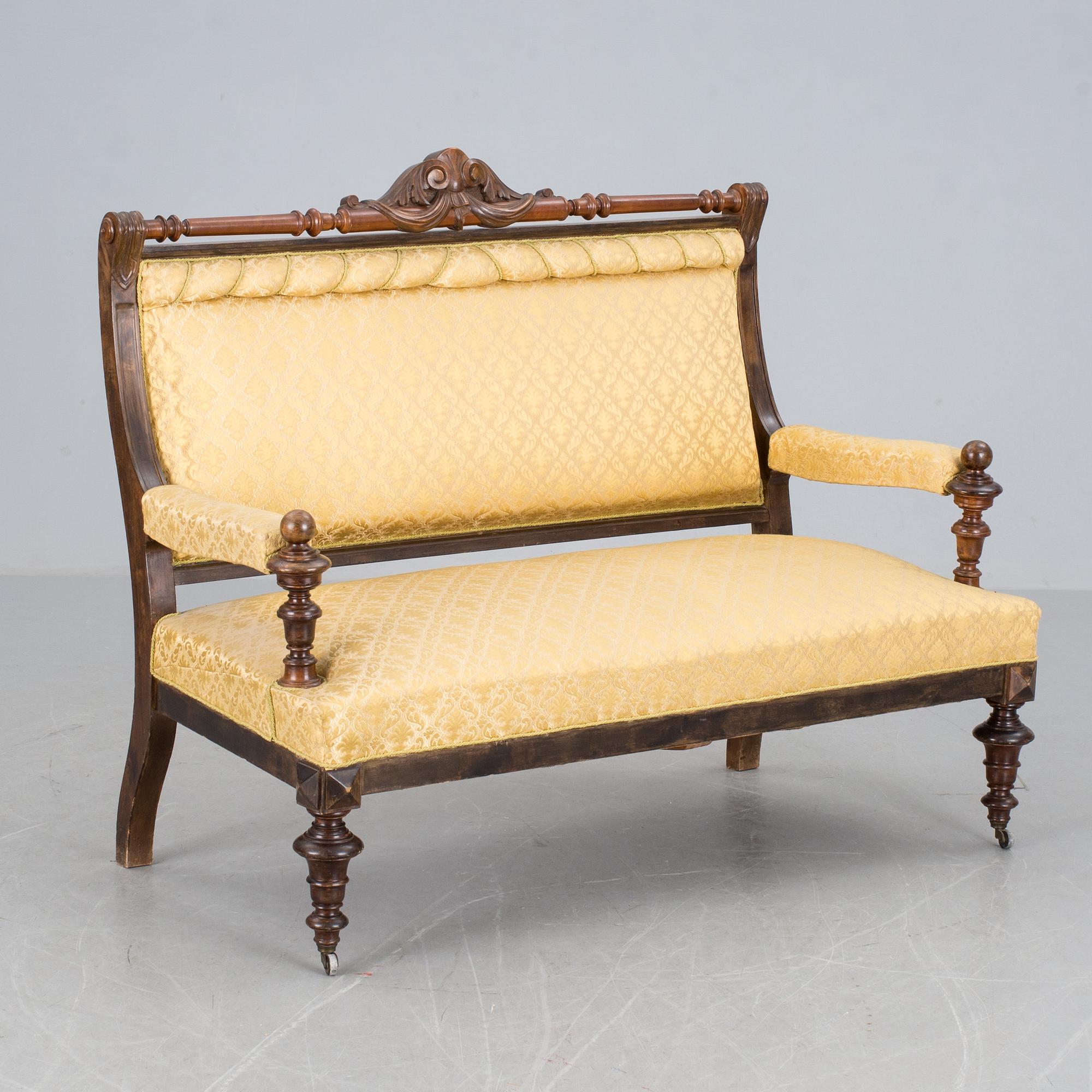 SOFFA, nyrenässans, omkring 1900.