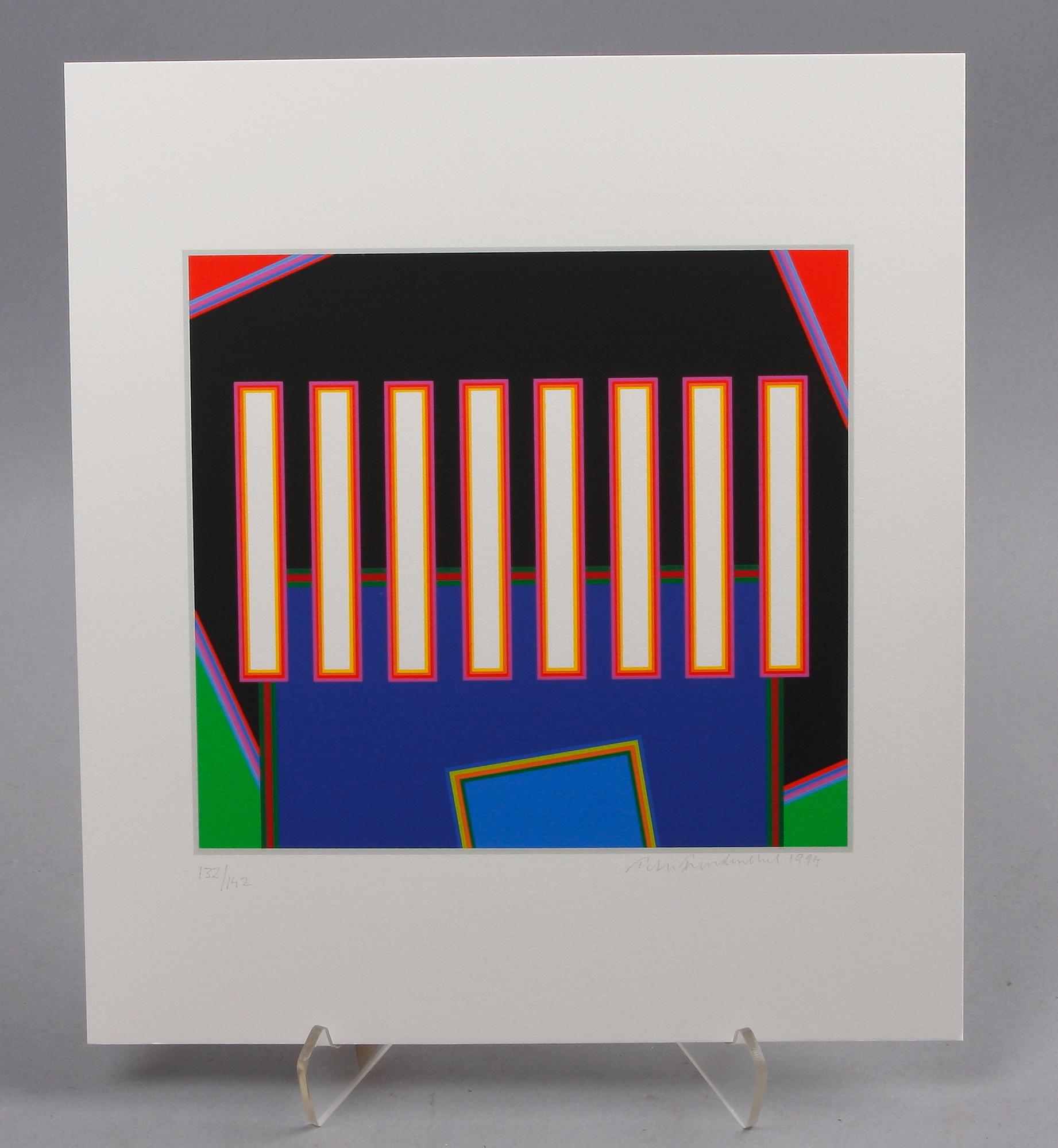 PETER FREUDENTHAL, serigrafier, 5 st i mapp. Sign, numr 132/142 samt dat 1994.