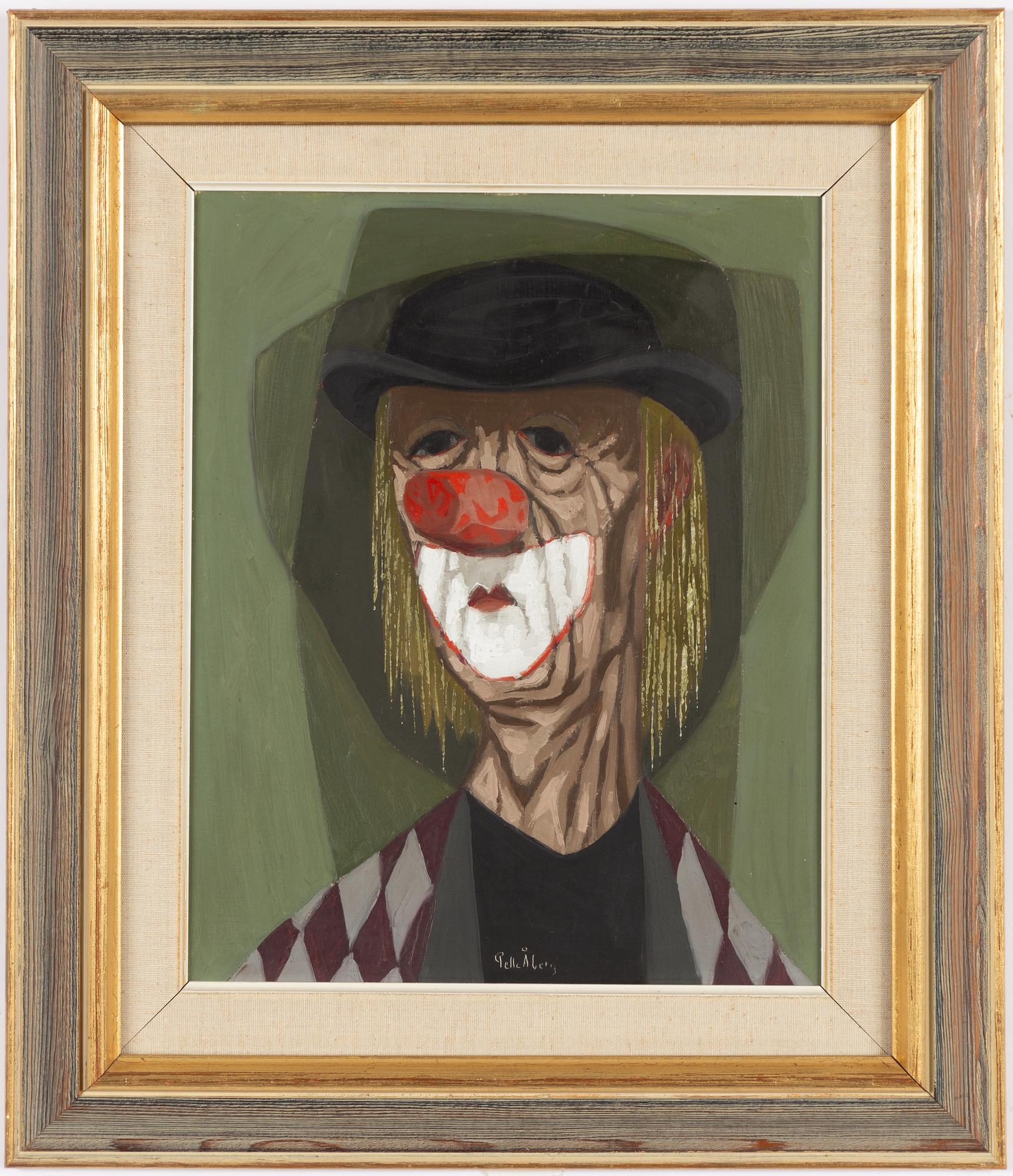 Pelle Åberg, Portrait of a clown.