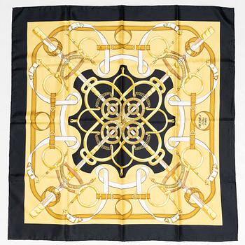Hermès, scarf, "Eperon d'Or".