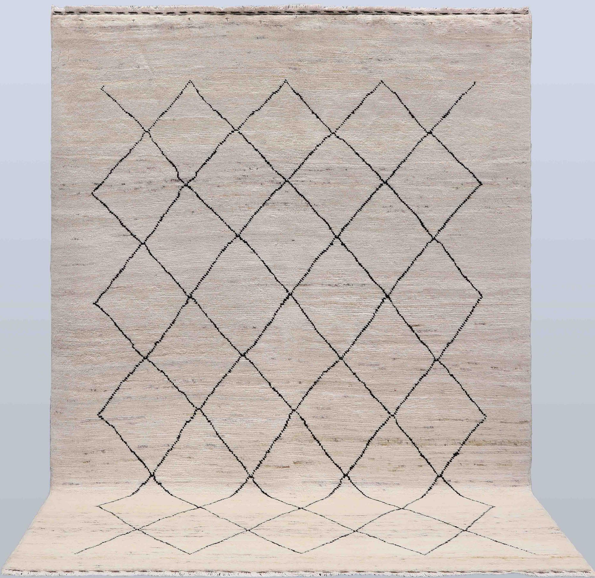 A Moroccan carpet, 235 x 158 cm.