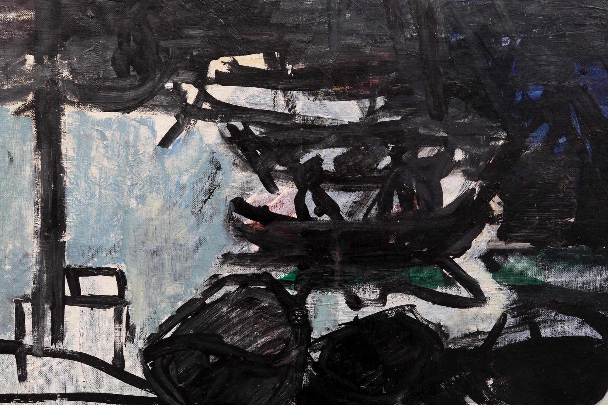 Holger Almqvist, oil on canvas signed.