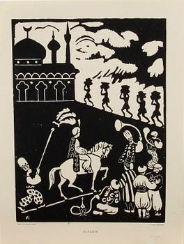 PARTI GRAFIK, ca 18 delar. Bla England 1800-tal.