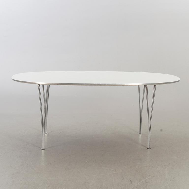BRUNO MATHSSON / PIET HEIN, a danish "Superellips" dining table for Fritz Hansen. 1987.