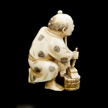 OKIMON, benarbete, Japan, omkr år 1900.