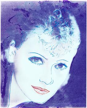 198. Rupert Jasen Smith, (Andy Warhol), "New age", ur: "Greta Garbo".
