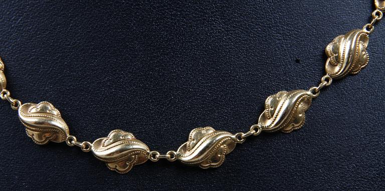 HALSBAND, guld 18K, importstämplat, vikt ca 14 gram.
