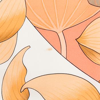 HERMÈS, Scarf, "Fleurs De Lotus".