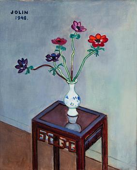 EINAR JOLIN, oil on canvas, signed and dated 1948.