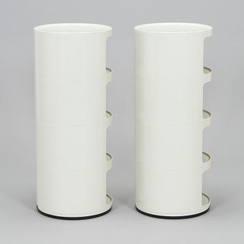 Anna Castelli Ferrieri, hurtsar, ett par, "Componibili 4", Kartell.