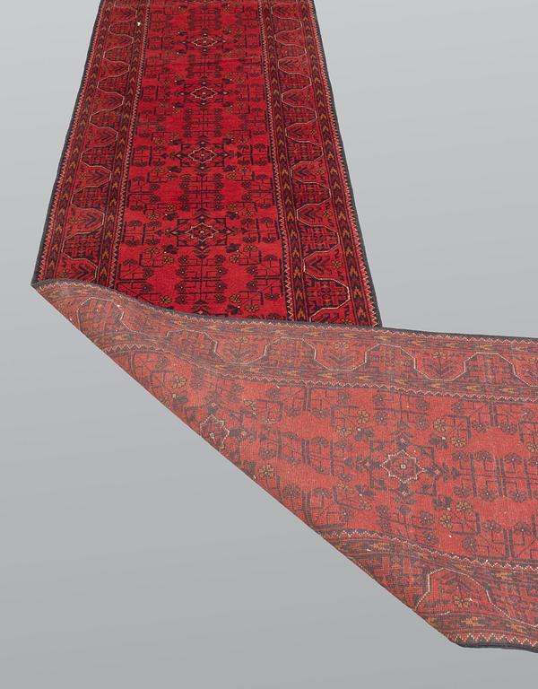 A runner, Afghan s.k khan mohammadi, ca 486 x 79 cm.