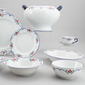 PIA RÖNNDAHL, mat- samt kaffeservis, 67 delar, porslin. "Sundborn", Rörstrand.