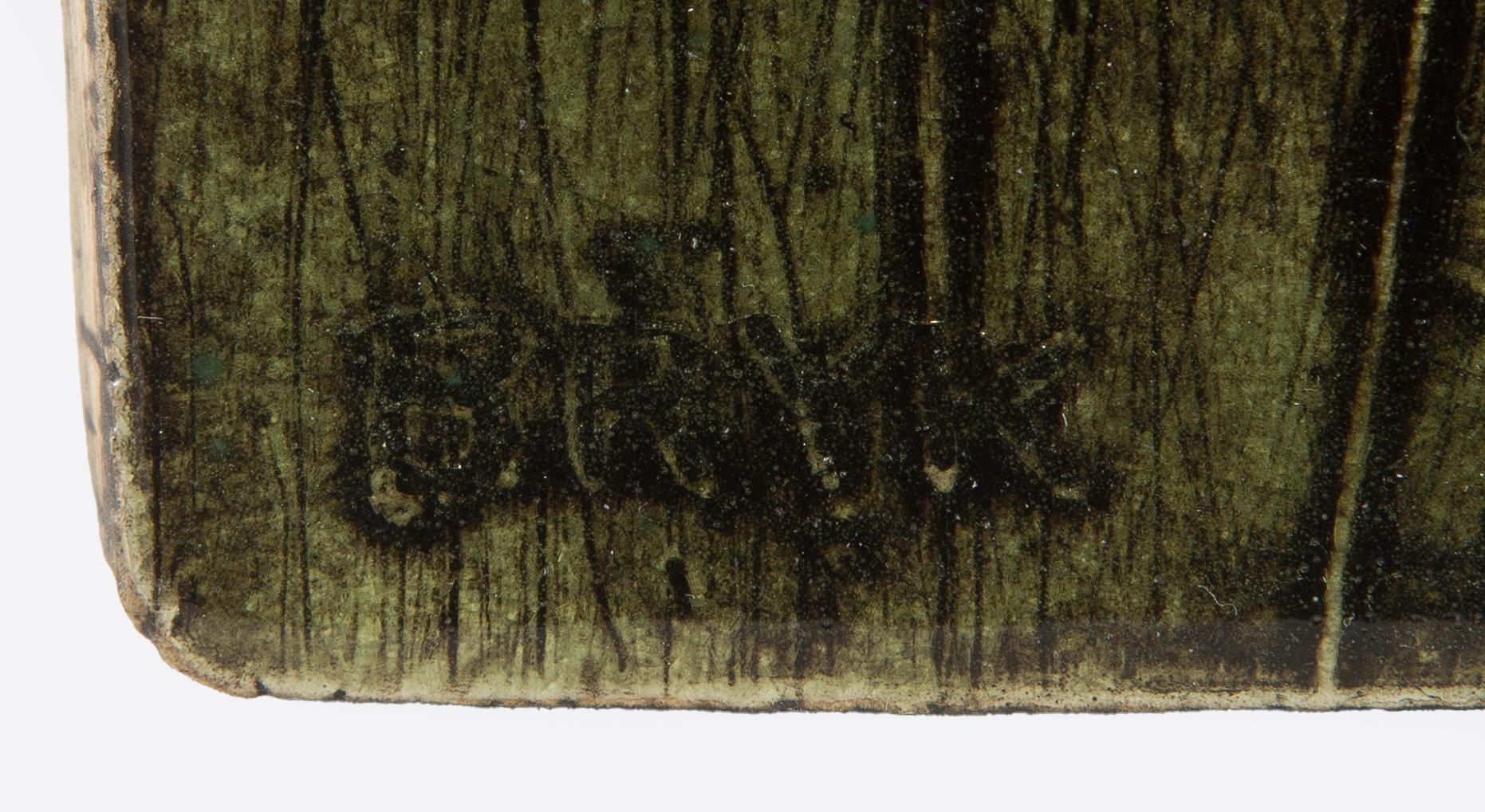 Rut Bryk, seinäreliefi, signeerattu BRYK.