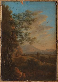 Cornelis van Poelenburgh Tillskriven, 3 bilder med Madonnan, antika scener.